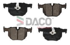Sada brzdových destiček, kotoučová brzda DACO Germany 320307