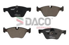 Sada brzdových destiček, kotoučová brzda DACO Germany 320322