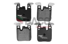 Sada brzdových destiček, kotoučová brzda DACO Germany 320331