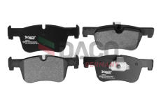 Sada brzdových destiček, kotoučová brzda DACO Germany 320332