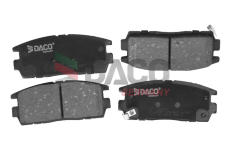 Sada brzdových destiček, kotoučová brzda DACO Germany 320406