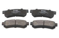 Sada brzdových destiček, kotoučová brzda DACO Germany 320410