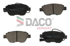 Sada brzdových destiček, kotoučová brzda DACO Germany 320511
