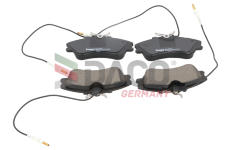 Sada brzdových destiček, kotoučová brzda DACO Germany 320608