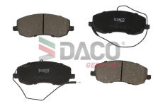 Sada brzdových destiček, kotoučová brzda DACO Germany 320612