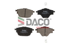 Sada brzdových destiček, kotoučová brzda DACO Germany 320617