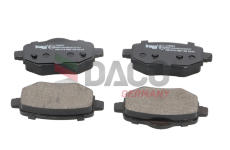 Sada brzdových destiček, kotoučová brzda DACO Germany 320623