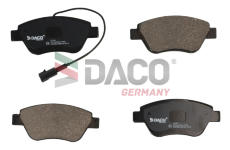 Sada brzdových destiček, kotoučová brzda DACO Germany 320903