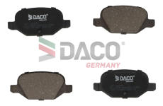 Sada brzdových destiček, kotoučová brzda DACO Germany 320911