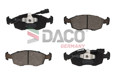 Sada brzdových destiček, kotoučová brzda DACO Germany 320912