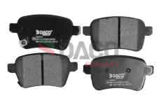 Sada brzdových destiček, kotoučová brzda DACO Germany 320921