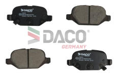 Sada brzdových destiček, kotoučová brzda DACO Germany 320925