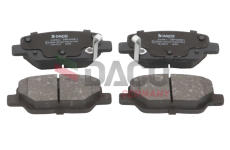 Sada brzdových destiček, kotoučová brzda DACO Germany 320942