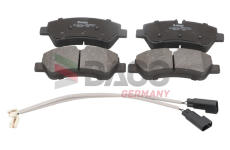 Sada brzdových destiček, kotoučová brzda DACO Germany 321007