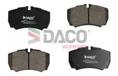Sada brzdových destiček, kotoučová brzda DACO Germany 321012