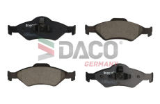 Sada brzdových destiček, kotoučová brzda DACO Germany 321013