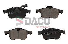 Sada brzdových destiček, kotoučová brzda DACO Germany 321014