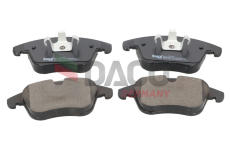 Sada brzdových destiček, kotoučová brzda DACO Germany 321020