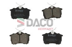 Sada brzdových destiček, kotoučová brzda DACO Germany 321203