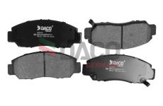 Sada brzdových destiček, kotoučová brzda DACO Germany 321214