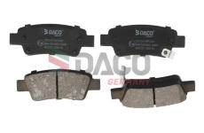 Sada brzdových destiček, kotoučová brzda DACO Germany 321216