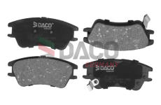 Sada brzdových destiček, kotoučová brzda DACO Germany 321317