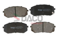 Sada brzdových destiček, kotoučová brzda DACO Germany 321322