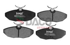 Sada brzdových destiček, kotoučová brzda DACO Germany 321511