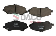 Sada brzdových destiček, kotoučová brzda DACO Germany 321602