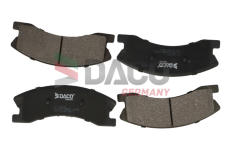 Sada brzdových destiček, kotoučová brzda DACO Germany 321603