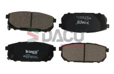 Sada brzdových destiček, kotoučová brzda DACO Germany 321702