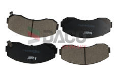 Sada brzdových destiček, kotoučová brzda DACO Germany 321704