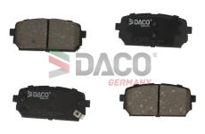 Sada brzdových destiček, kotoučová brzda DACO Germany 321723