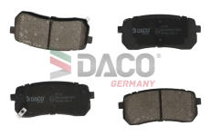 Sada brzdových destiček, kotoučová brzda DACO Germany 321724