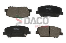 Sada brzdových destiček, kotoučová brzda DACO Germany 321725