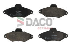 Sada brzdových destiček, kotoučová brzda DACO Germany 321930