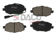 Sada brzdových destiček, kotoučová brzda DACO Germany 321940