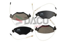 Sada brzdových destiček, kotoučová brzda DACO Germany 321944