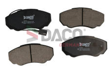 Sada brzdových destiček, kotoučová brzda DACO Germany 321947