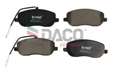 Sada brzdových destiček, kotoučová brzda DACO Germany 321952