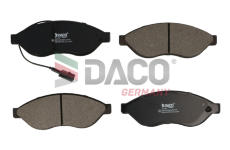 Sada brzdových destiček, kotoučová brzda DACO Germany 321960