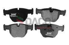 Sada brzdových destiček, kotoučová brzda DACO Germany 322018