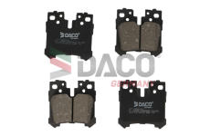 Sada brzdových destiček, kotoučová brzda DACO Germany 322101