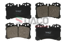 Sada brzdových destiček, kotoučová brzda DACO Germany 322102