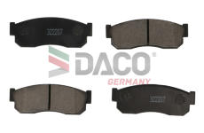 Sada brzdových destiček, kotoučová brzda DACO Germany 322207