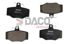 Sada brzdových destiček, kotoučová brzda DACO Germany 322221