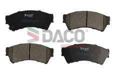 Sada brzdových destiček, kotoučová brzda DACO Germany 322222