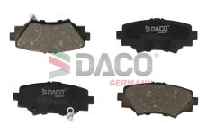 Sada brzdových destiček, kotoučová brzda DACO Germany 322241