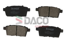 Sada brzdových destiček, kotoučová brzda DACO Germany 322246