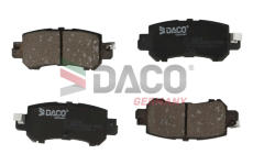 Sada brzdových destiček, kotoučová brzda DACO Germany 322249